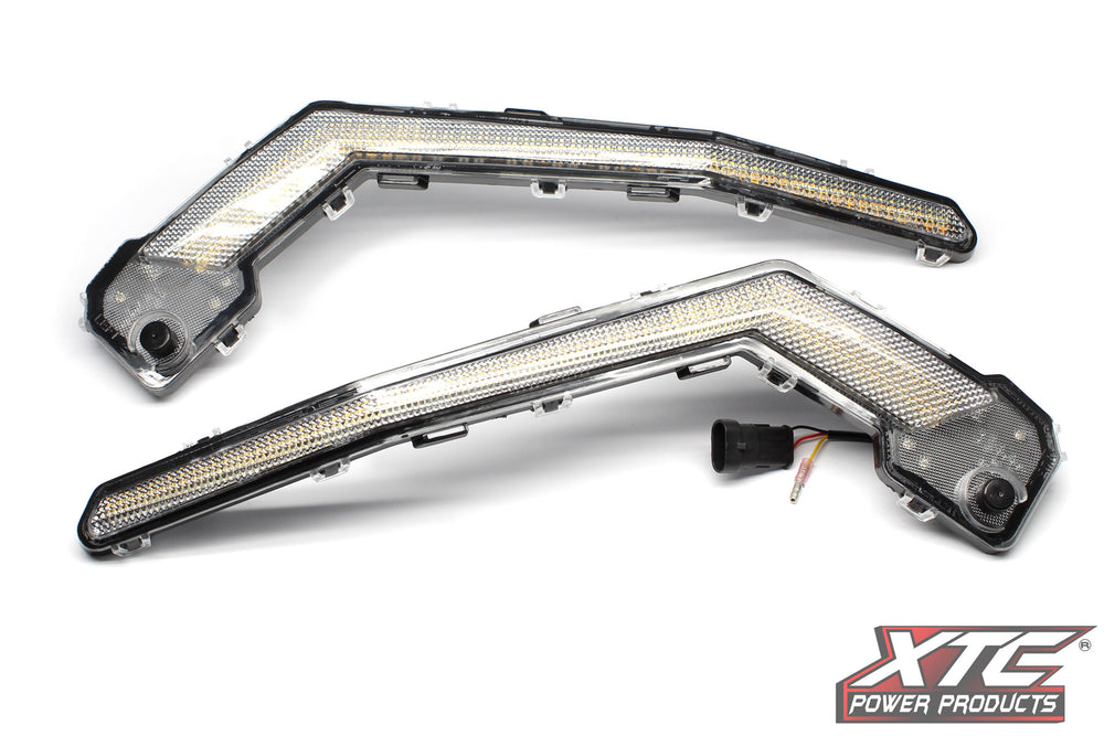 FRONT TURN SIGNATURE LIGHT SET FOR UTV CANAM MAVERICK X3
