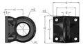 BulletProof Flat Plate Loop (Lunette Ring) Attachment FLTPLTLOOP