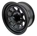 942 TYPE D 16X8 BLK 6/5.5 STL UNIVERSAL