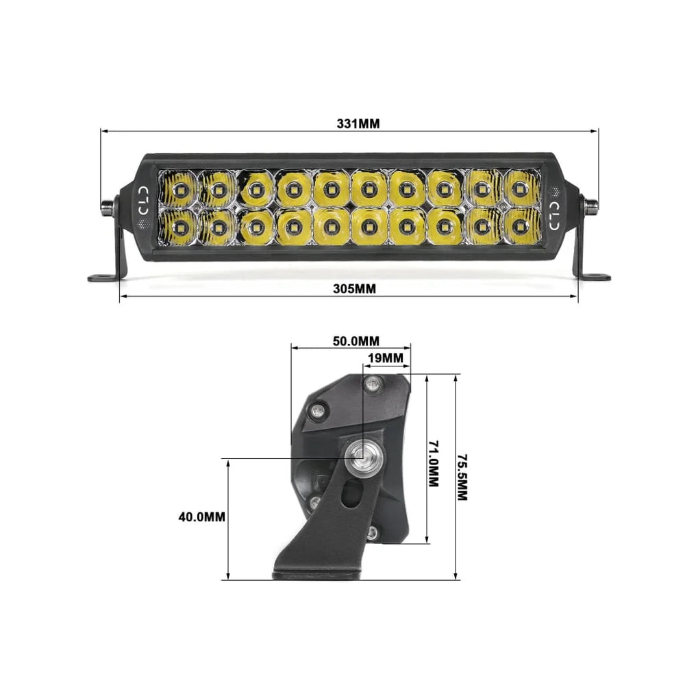 50IN OFF ROAD CURVED SINGLE ROW LED BAR