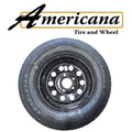 ST205/75R15 D KR53 ON 15X5 5/4.5 BLACK MOD
