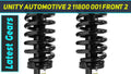 Unity Automotive 2 Front Complete Strut Assemblies 2-11800-001