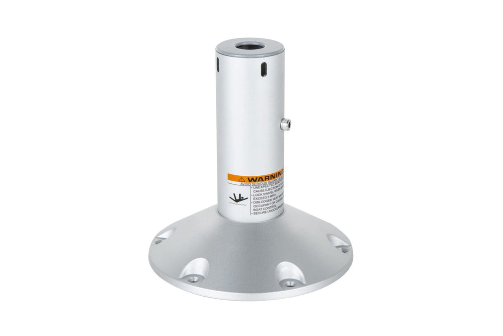 FIXED HEIGHT PEDESTAL WITH 9IN BASE10IN HEIGHT ANODIZED