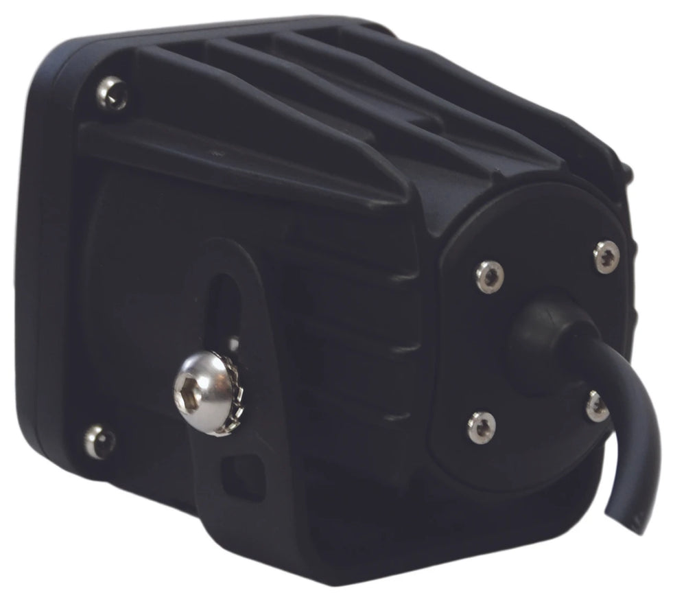 OPTIMUS SQUARE BLACK 1 10W LED 20 DEG MEDIUM