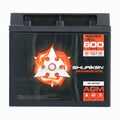 600W 20AMP HOURS COMPACT SIZE AGM 12V BATTERY