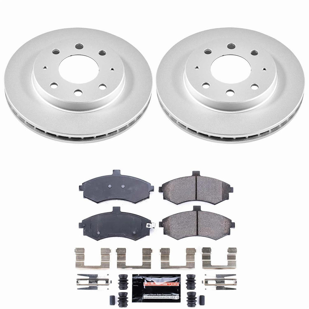 Power Stop Z23 COATED BRAKE KIT CPK1093-23