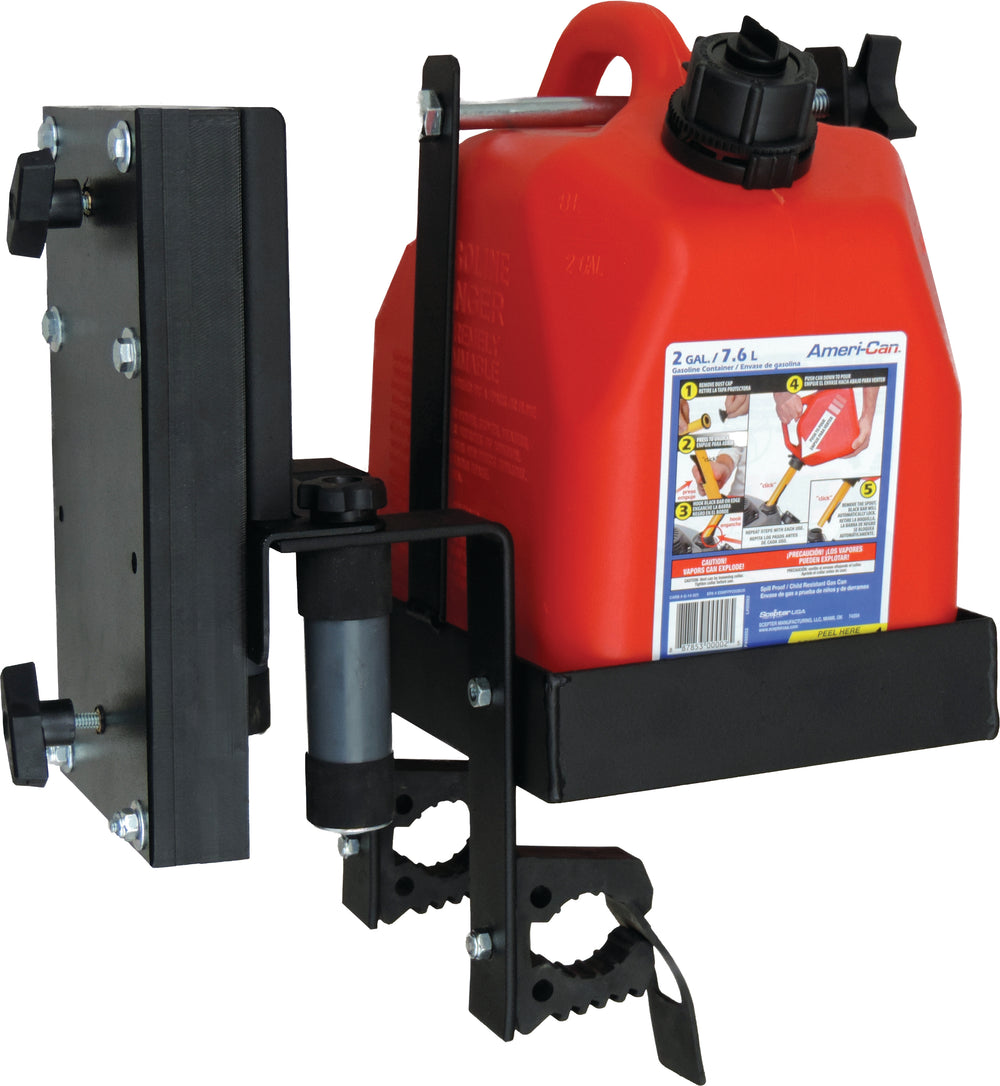 AUXILIARY FUEL CAN CHAINSAW & TOOL HOLDER