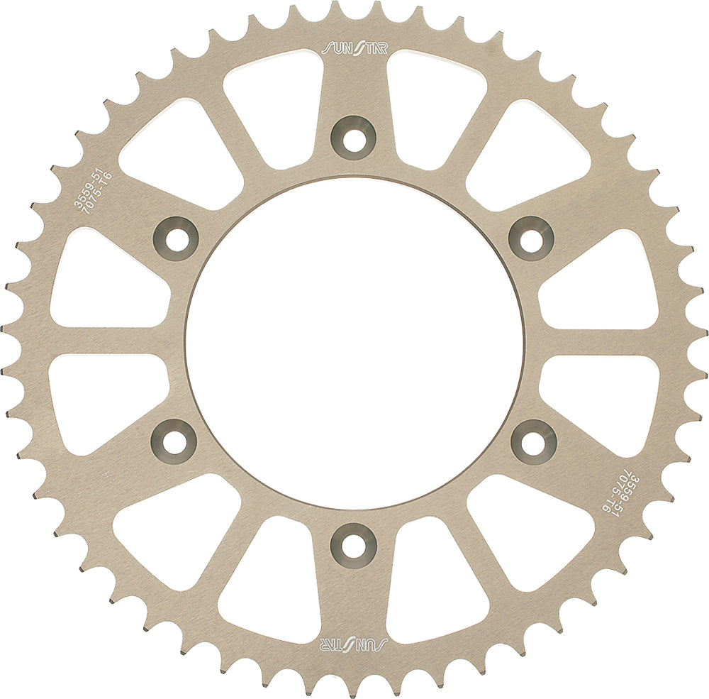 REAR SPROCKET ALUMINUM 42T-520 SUZ