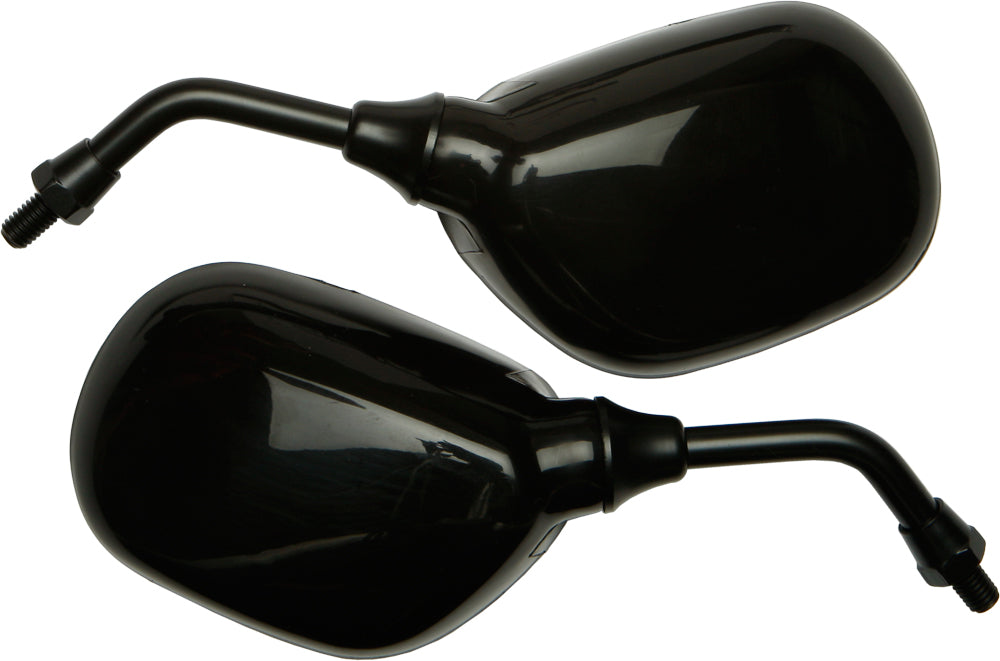 MINI SCOOTER MIRRORS 8MM BLACK