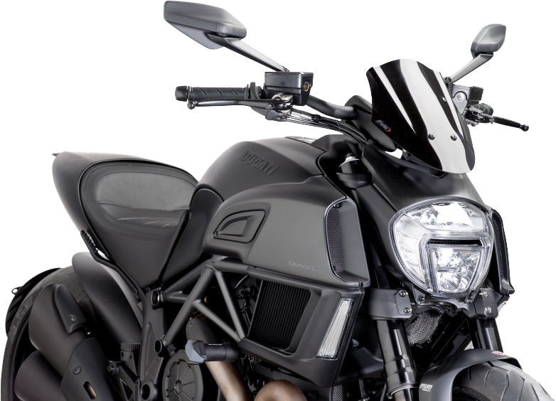WINDSCREEN NAKED NEW GEN SPORT BLACK