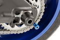 SWINGARM SPOOLS HI-TECH 6MM BLUE 2/PK