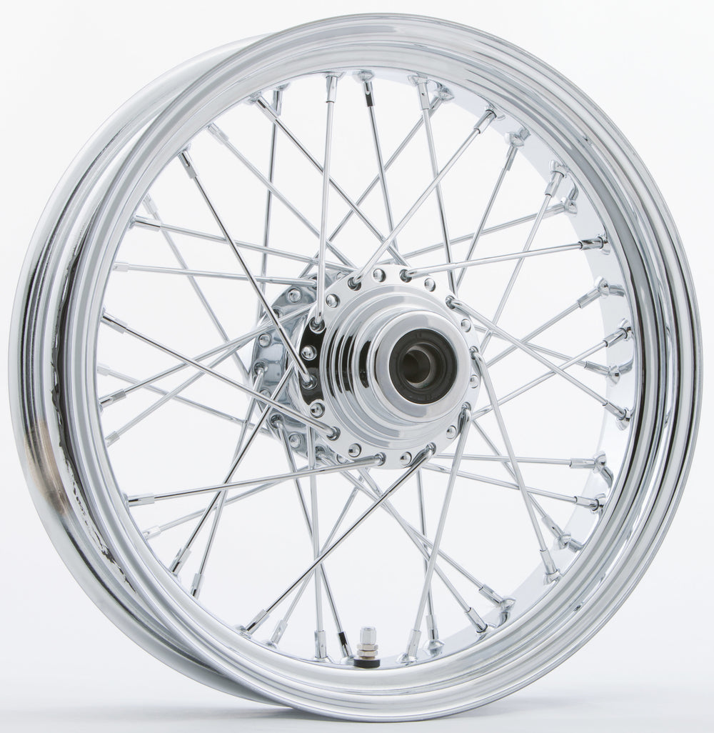 FR 40-SPK SD CHROME 16X3.5 WG-HUB 1" AXL 00 LTR