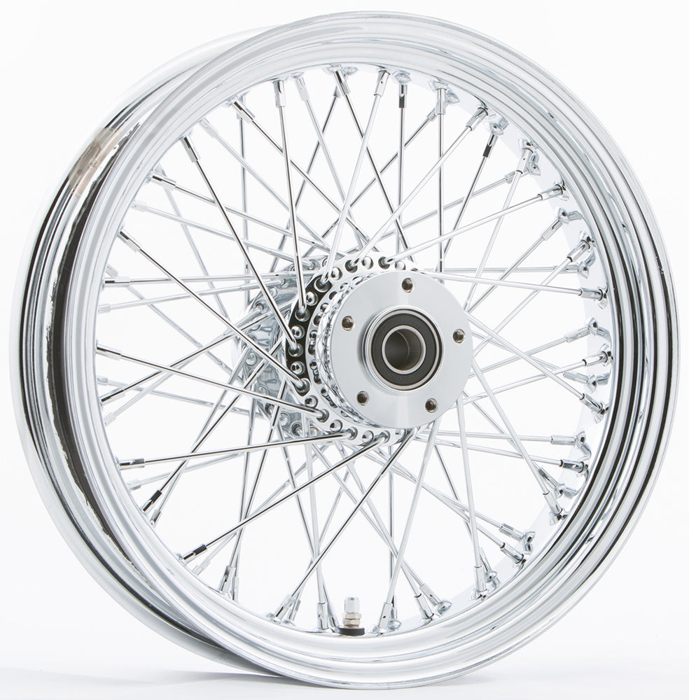 RR 60-SPK CHROME 16X3.5 BT/XL-HUB 1" AXL 00 LTR