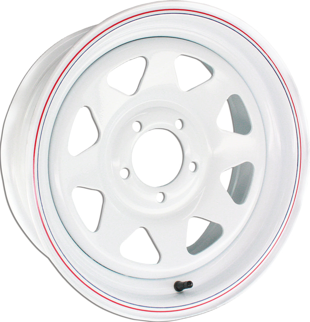 8 SPOKE STEEL TRAILER WHEEL 15"X5"