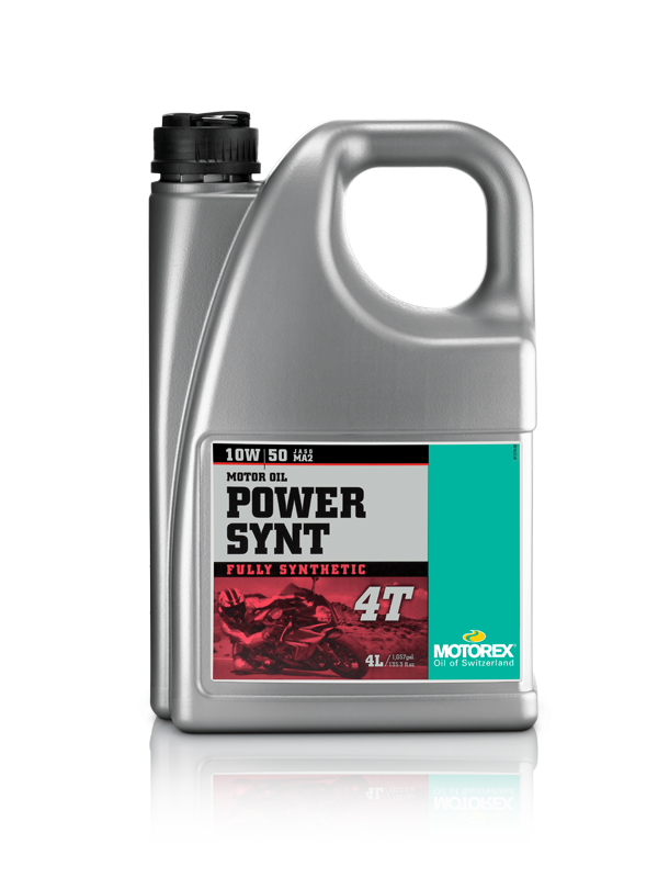 POWER SYNTHETIC OIL 10W50 4T 4L (4/CASE  SOLD EA)