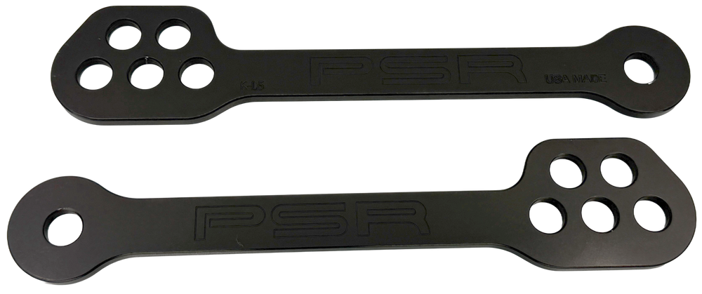 LOWERING LINK STK/1.5"-3.5" DROP BLACK KAW
