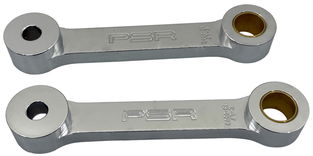LOWERING LINK 1.5" DROP SILVER KAW