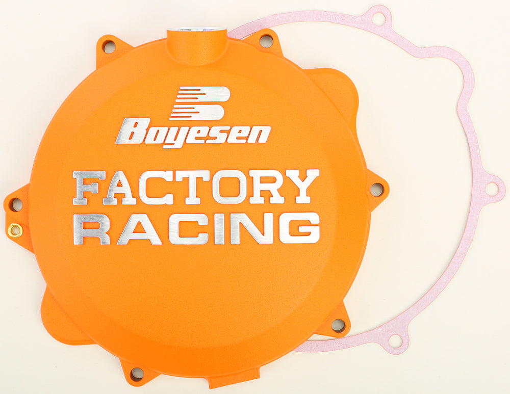 FACTORY RACING CLUTCH COVER ORANGE