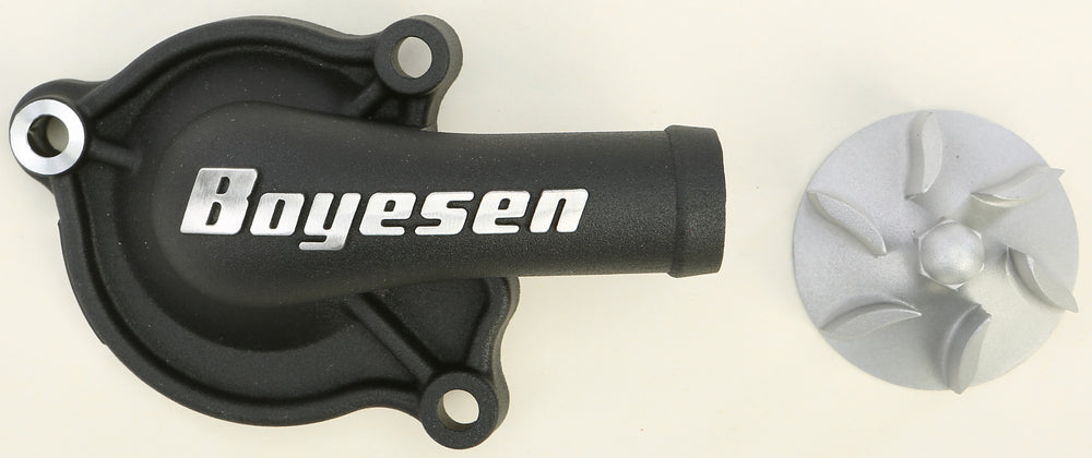 WATERPUMP COVER & IMPELLER KIT BLACK