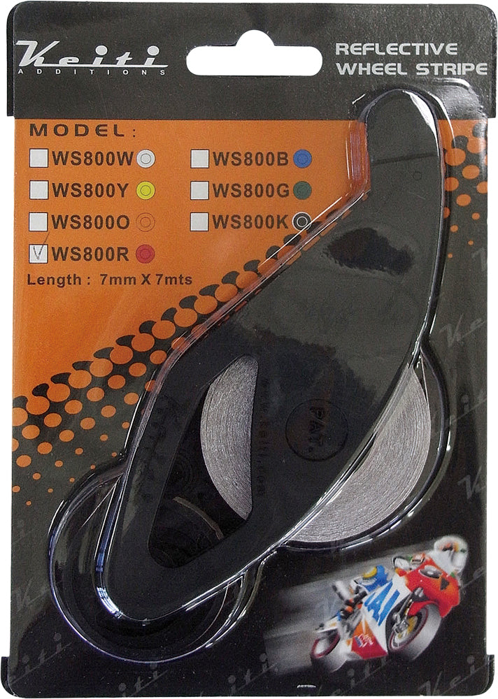 WHEEL STRIPE KIT 7MMX6M BLACK
