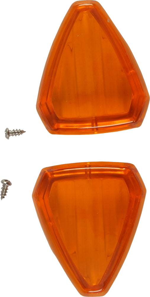601 LED FLASHER LENS ORANGE