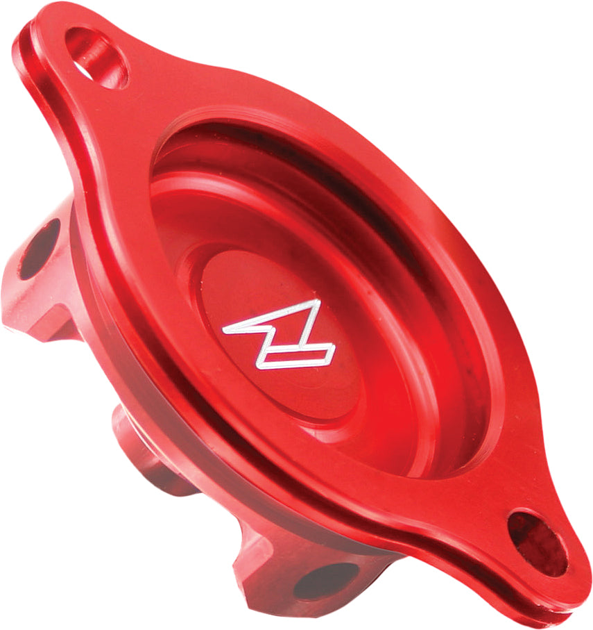 OIL FILTER COVER RED