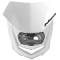 HEADLIGHT HALO WHITE/BLACK