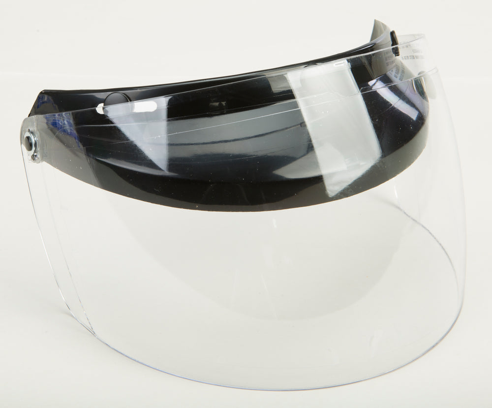 3-SNAP FLIP UP SHIELD CLEAR UNIVERSAL