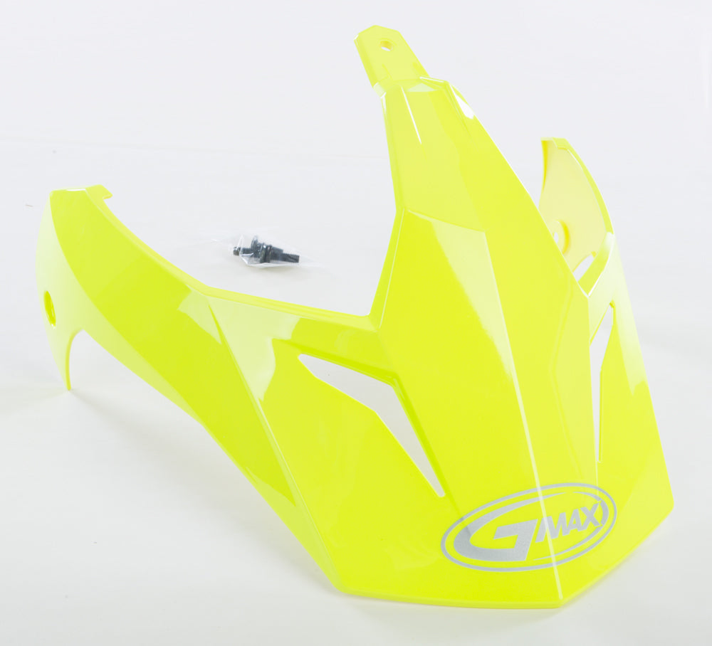 VISOR W/SCREWS HI-VIS YELLOW GM-11