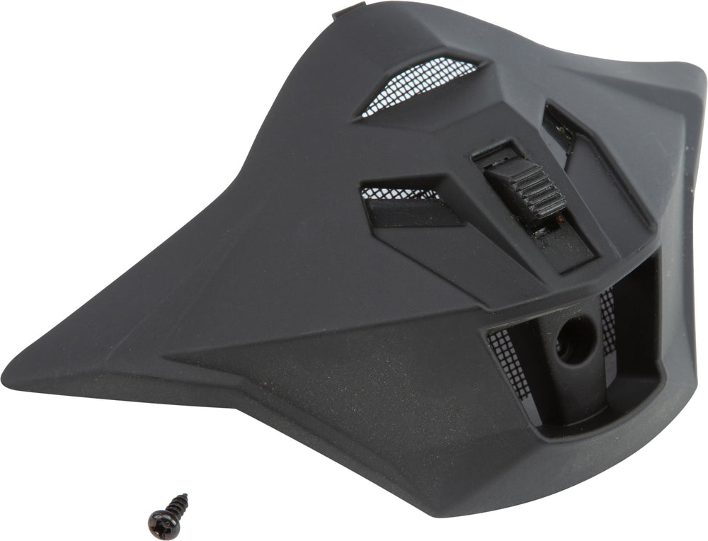 MOUTH VENT MATTE BLACK W/SCREWS/SCREEN GM-11