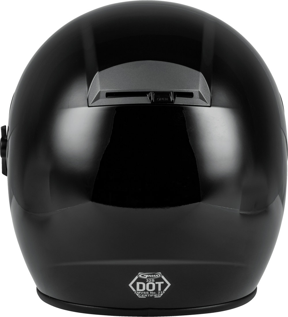GM-32 OPEN-FACE HELMET BLACK SM