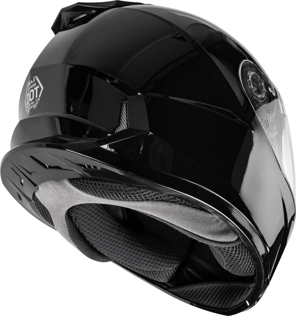 FF-49S FULL-FACE SNOW HELMET BLACK W/ELECTRIC SHIELD SM