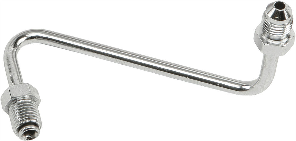 JIC TO -3 TUBE ADAPTER S-BEND CHROME 3/8"