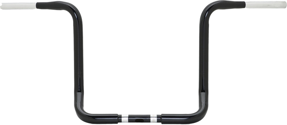 1.25" BAGGER APE-HANGER 12" GLOSS BLACK CABLE