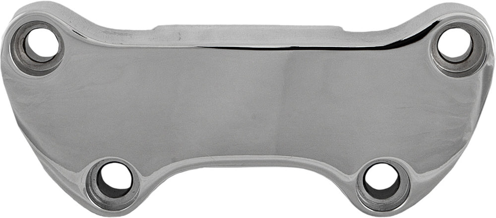 H-BAR CLAMP SMOOTH W/ SKIRT CHROME