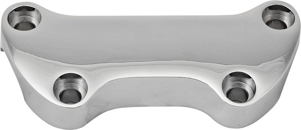 H-BAR CLAMP SMOOTH W/O SKIRT CHROME
