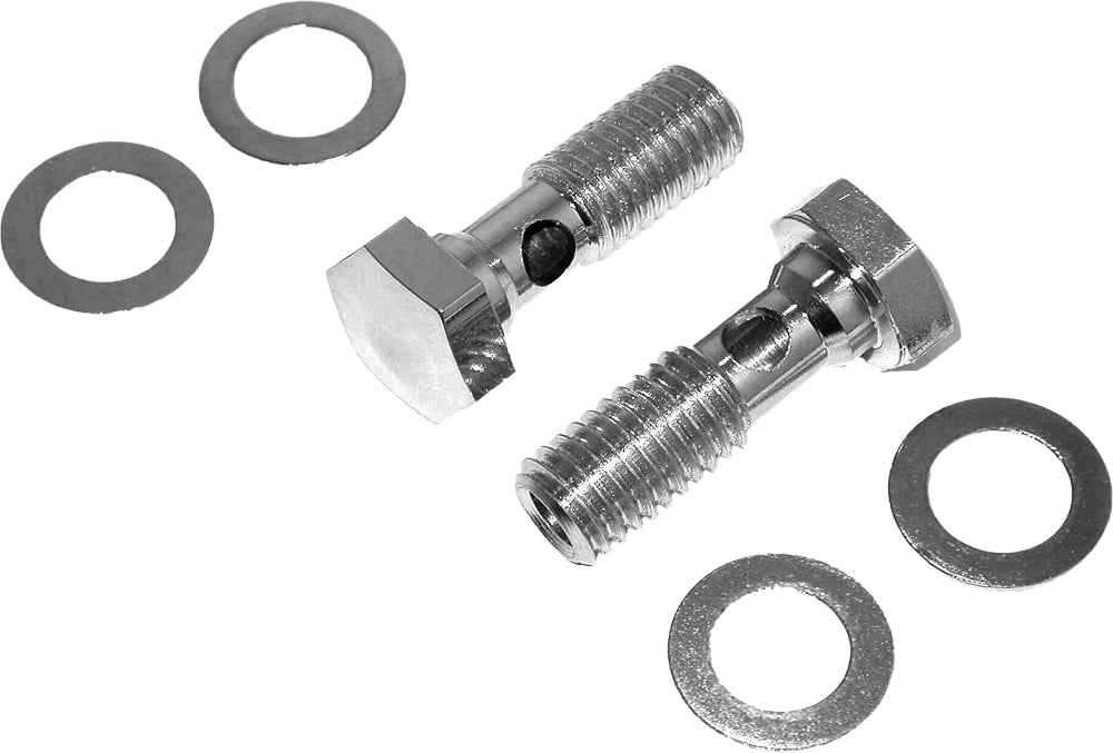 BREATHER BOLTS CHROME PAIR EVO BIGTWIN, XL
