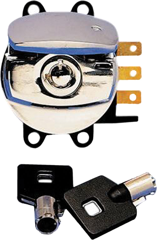 SIDE HINGE IGNITION SWITCH CHROME OE#71450-04