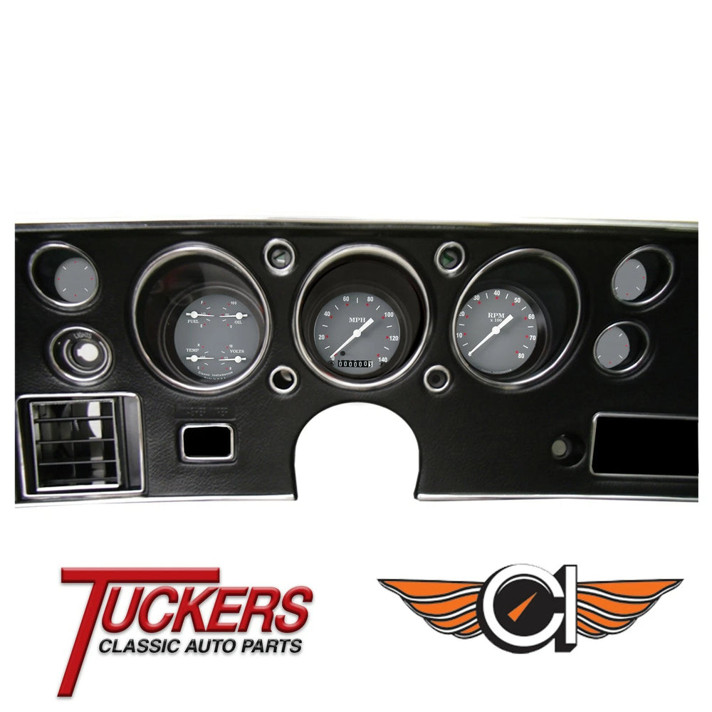 70-72 CHEVELLE SG 3-GAUGE SET-LS