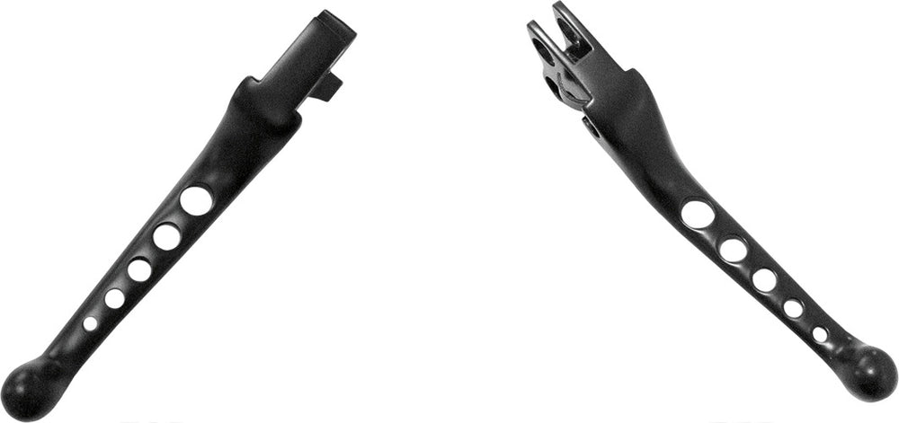 5-HOLE LEVER SET BLACK BIG TWIN 96-06  XL 96-03