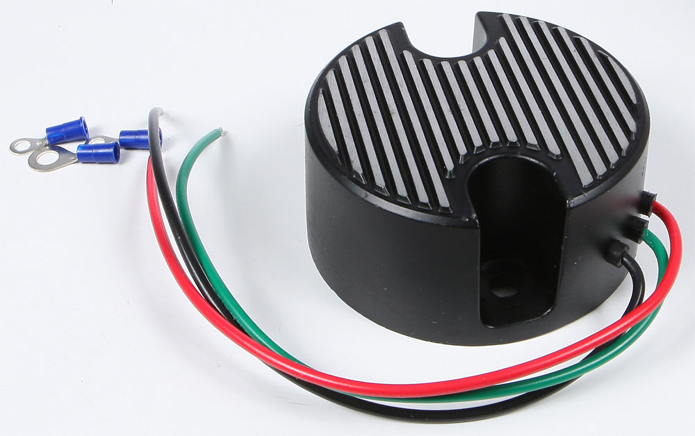 REGULATOR BLACK 12V GENERATOR MOUNT STYLE
