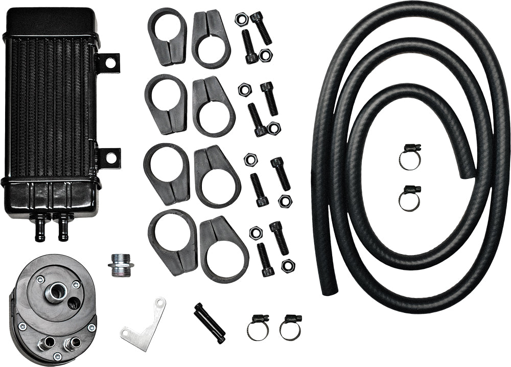 LOWMOUNT 10-ROW OIL COOLER BLACK