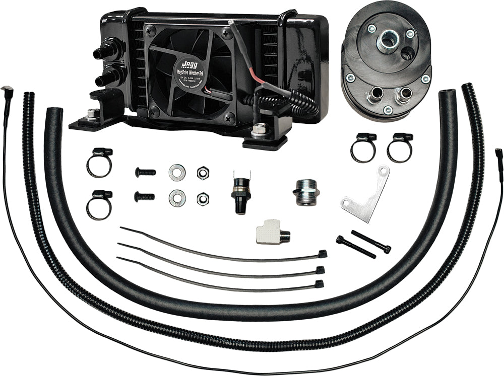LOWMOUNT OIL COOLER FAN-ASSISTED