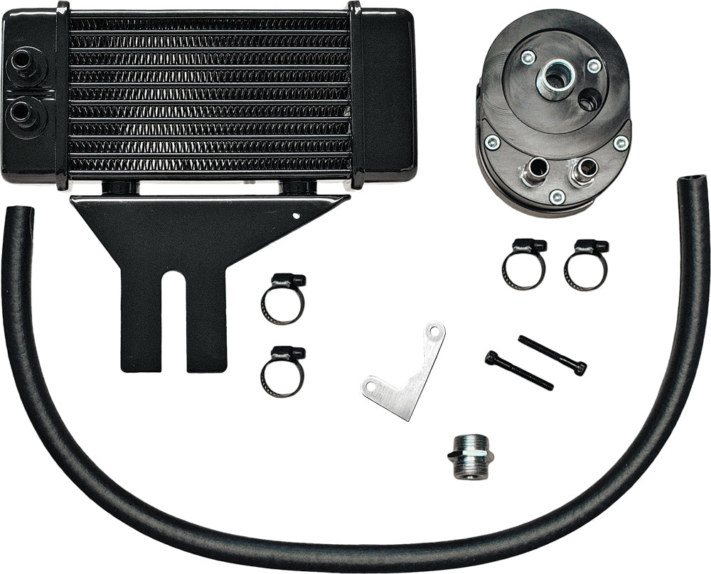 LOWMOUNT 10-ROW OIL COOLER BLACK