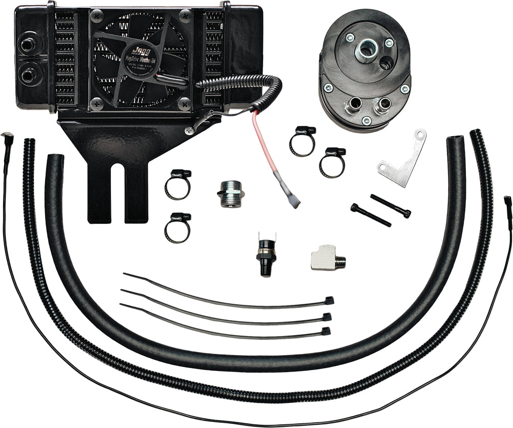 LOWMOUNT OIL COOLER FAN-ASSISTED