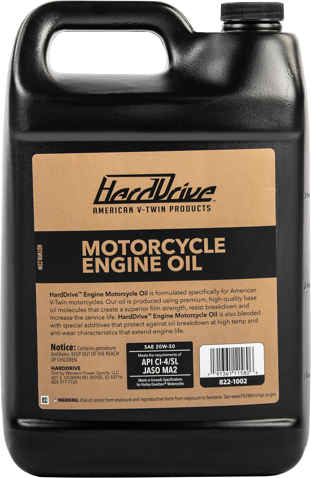 ENGINE OIL 20W50 1 GAL (4/CASE  SOLD EA)