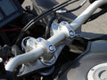 HANDLEBAR RISERS SILVER YAM