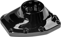 TC CAM COVER BLACK W/ GSKT HRDWR 02-17