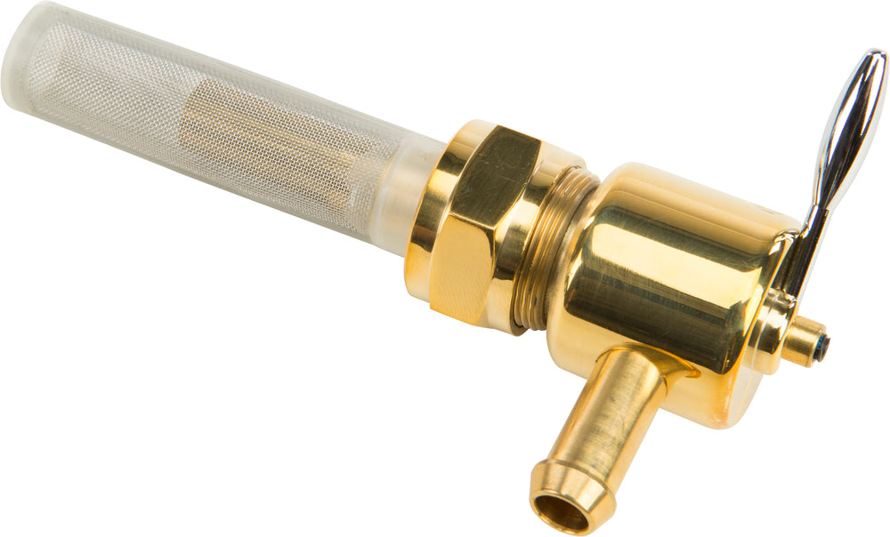 BRASS PETCOCK ROUND 22MM RIGHT SIDE POSITION