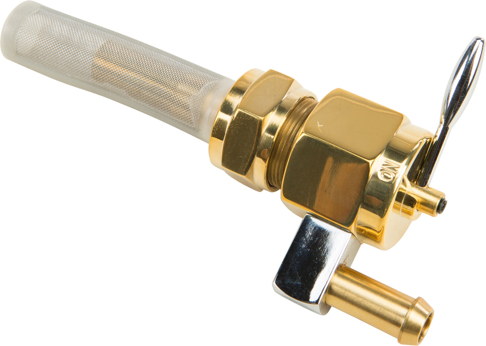 BRASS PETCOCK HEX 22MM DOWNWARD POSITION